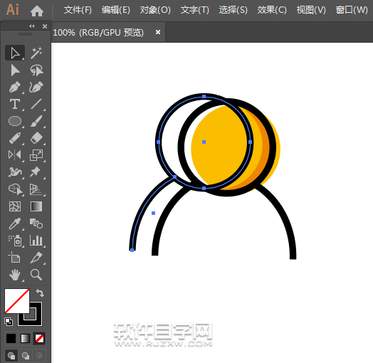 ai怎么畫求職圖標