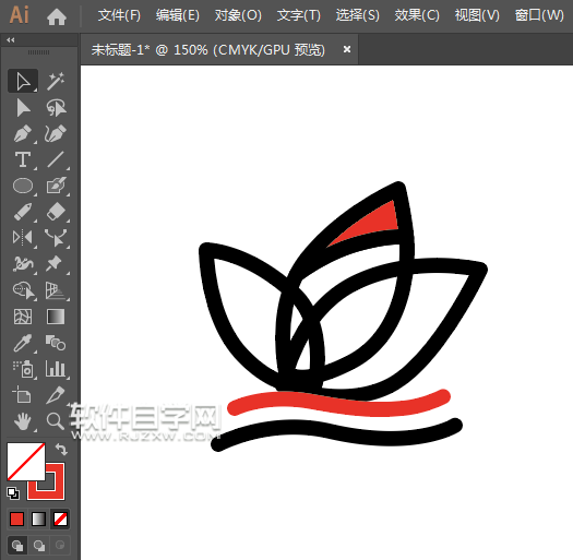 ai怎么畫一個花朵作為自然圖標