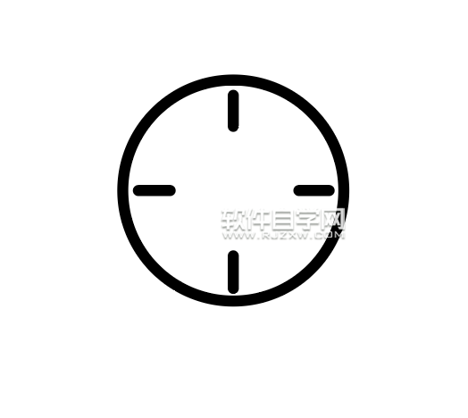 ai怎么畫一個探索圖標