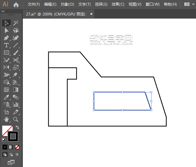 ai怎么畫打孔機圖標