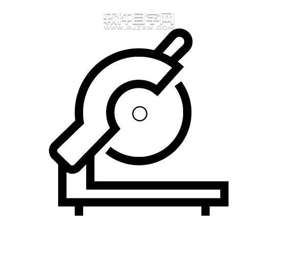 ai怎么畫卡通切割機