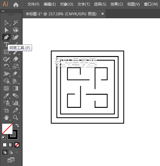 ai怎么畫菱形格子