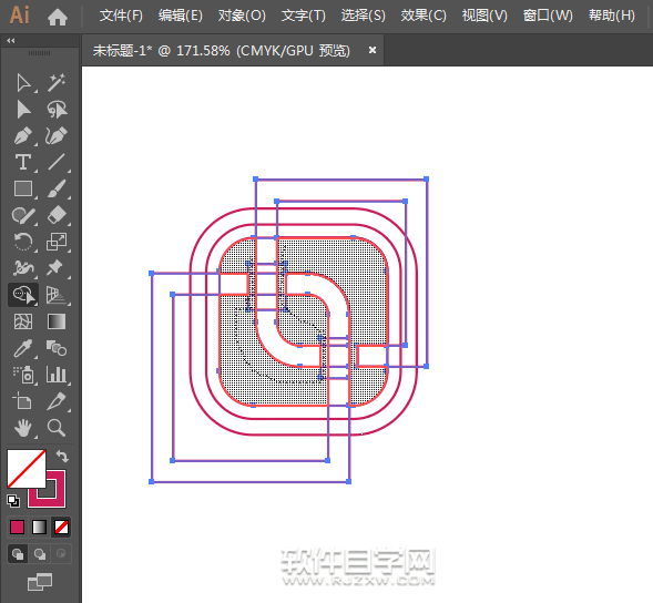 ai圓角矩形怎么創建標志