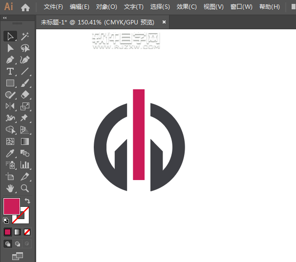 ai怎么使用偏移生成LOGO