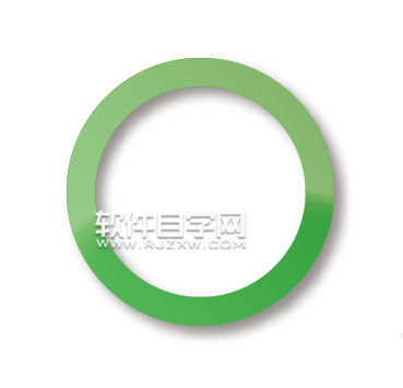 ai怎么畫綠色圓環