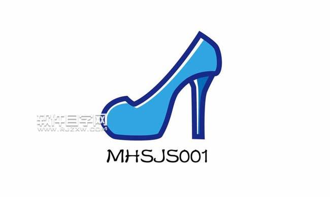 ai怎么設(shè)計高跟鞋主題的LOGO