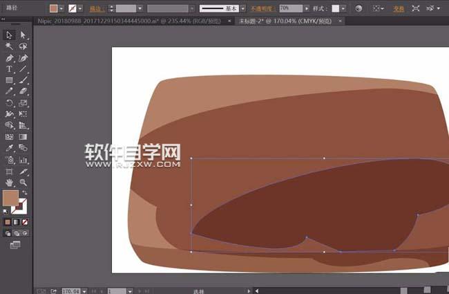 ai設計面包圖案的步驟