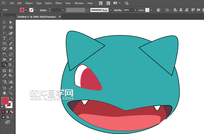 ai妙蛙種子怎么畫