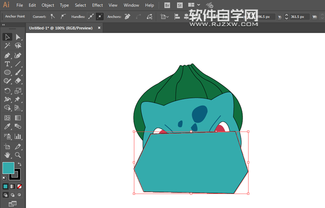 ai妙蛙種子怎么畫