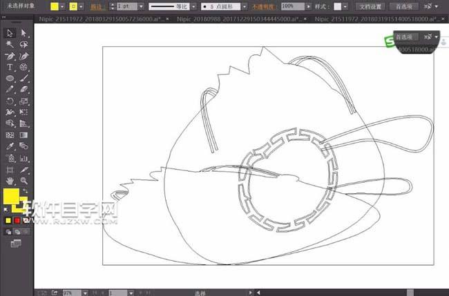 古代錢袋怎么畫