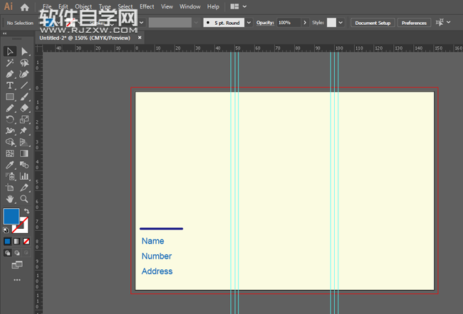 三折頁的宣傳海報怎么用ai軟件做