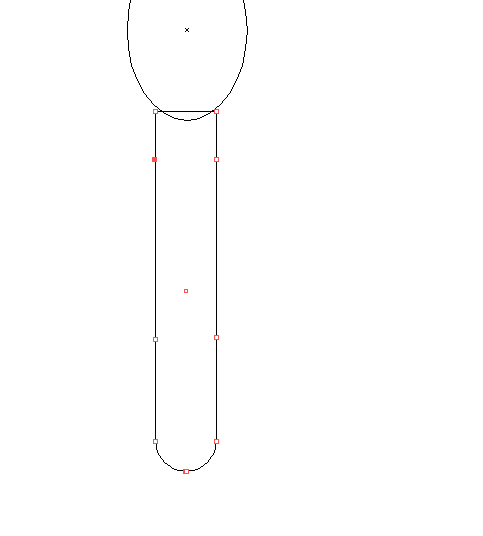 ai怎么畫一把勺子