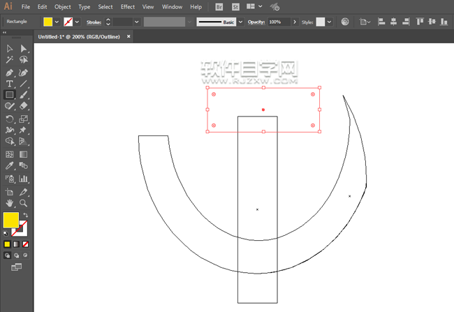 ai怎么畫一面黨旗素材