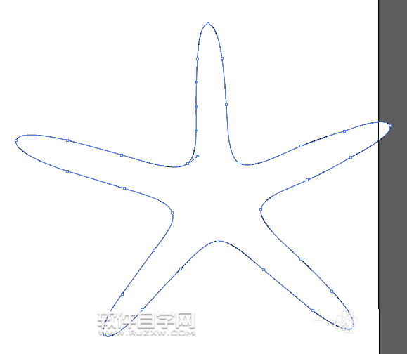 ai畫一只可愛小海星