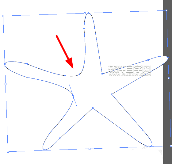 ai畫一只可愛小海星