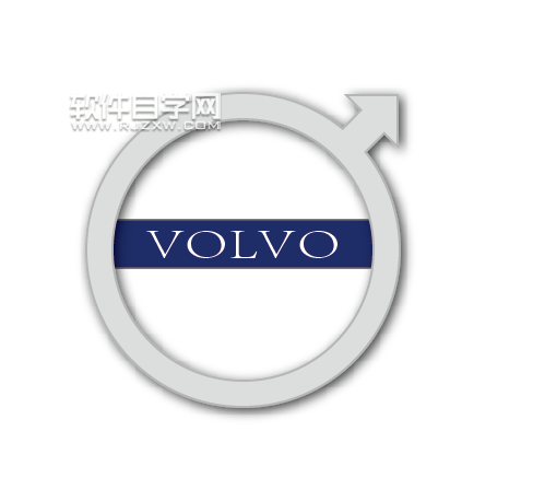 ai如何設計沃爾沃車標