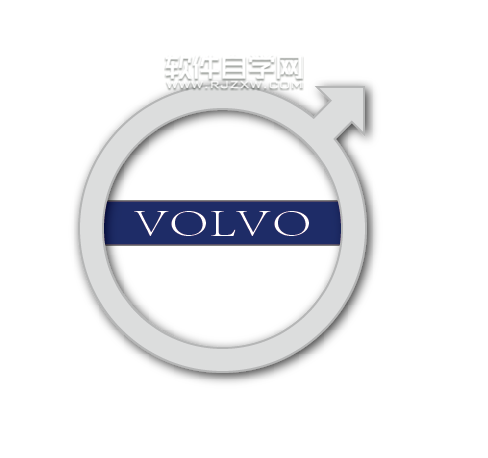 ai如何設計沃爾沃車標