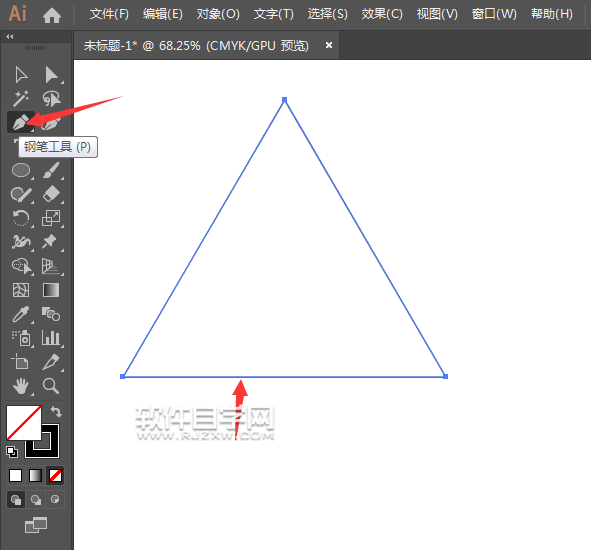 怎么用ai設(shè)計(jì)小心臺階標(biāo)志