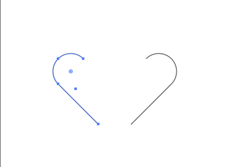 如何用ai矩形繪制一個(gè)心形情感圖標(biāo)