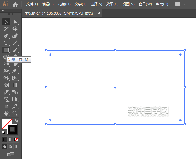 ai矩形怎么生成一個衛視圖標