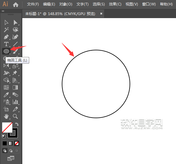 ai怎么畫一個回看圖標(biāo)