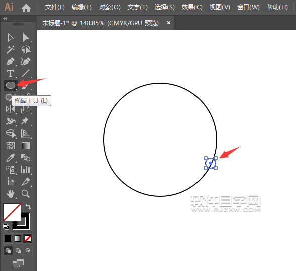 ai怎么畫一個回看圖標(biāo)