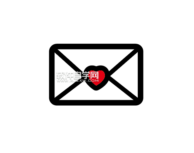 ai怎么畫一封愛心信