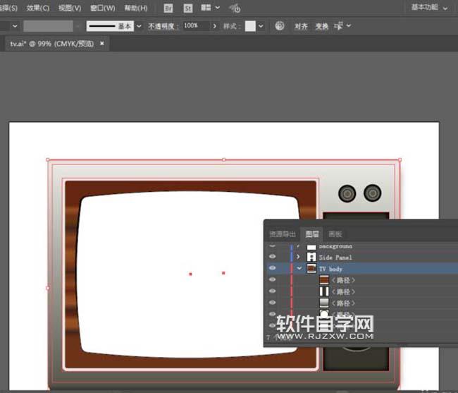 ai如何把外觀(guān)屬性直接用于圖層
