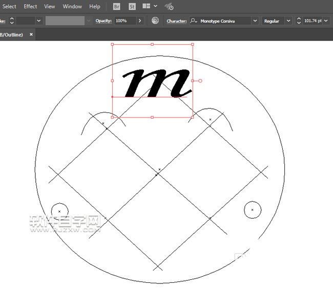 ai如何畫面包LOGO頭像