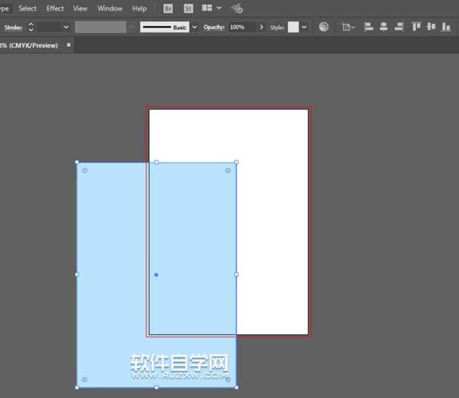 AI怎么在藍(lán)色畫布畫星星