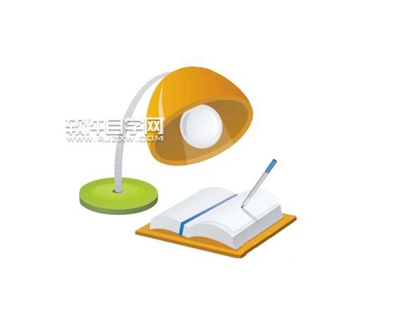 AI怎么繪制學(xué)習(xí)臺燈