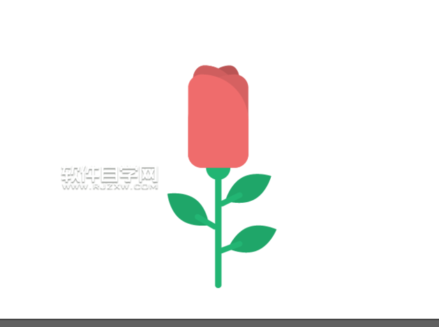 使用AI矩形繪制小花教程