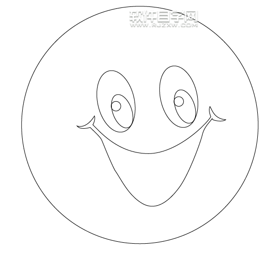 ai怎么畫笑臉表情