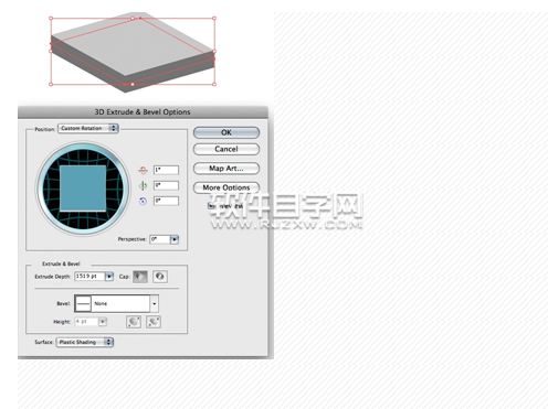 AI怎么繪制立體臺歷