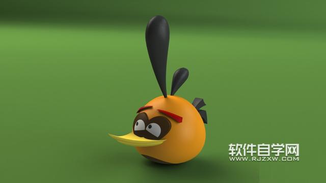 SolidWorks怎么設計憤怒的小鳥模型