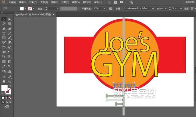 AI怎么設計GYM標志