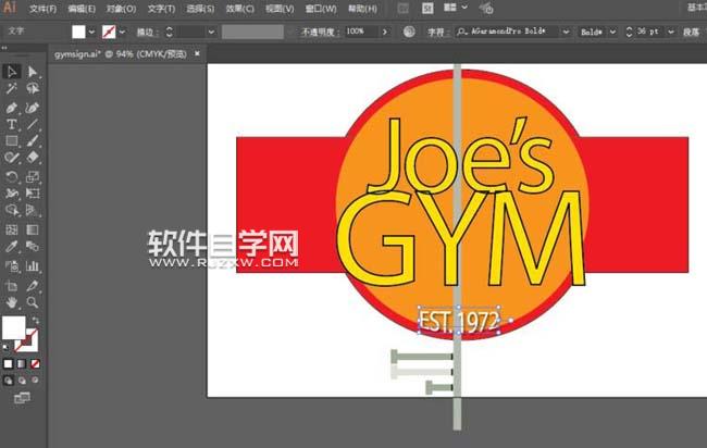 AI怎么設計GYM標志