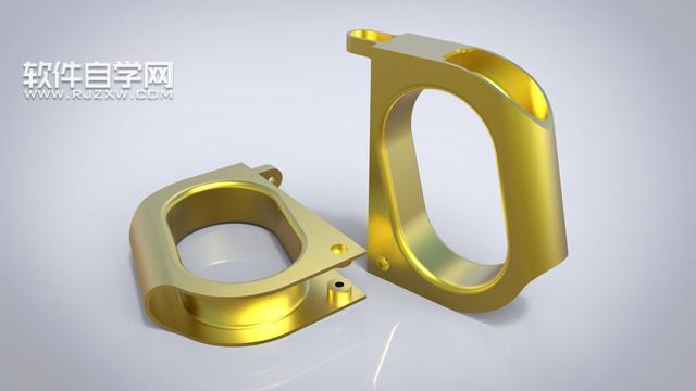 SolidWorks利用拉伸切除和圓角鏡像建模