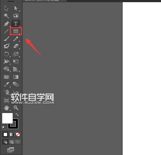 AI怎么把矩形轉成路徑文字