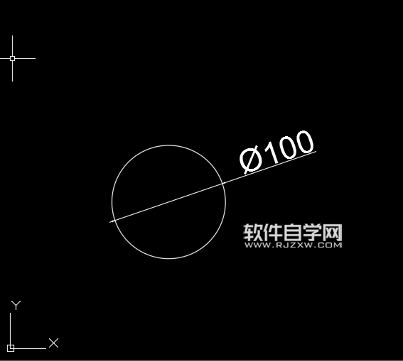 2018CAD怎么用圓心和直徑創建圓