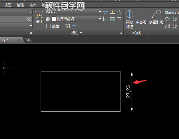 解決CAD標(biāo)注尺寸界線被隱藏的問題