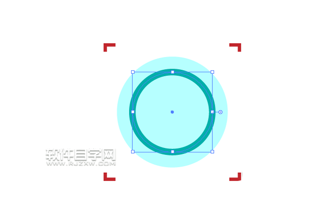 怎么用AI矩形與橢圓設計眼球掃描