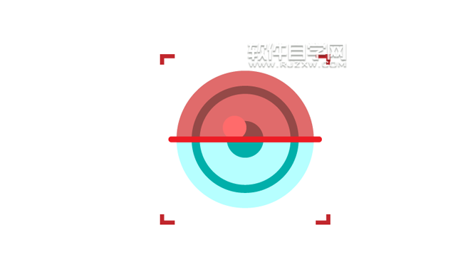 怎么用AI矩形與橢圓設計眼球掃描