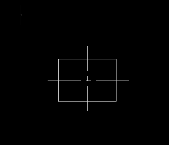 cad矩形中心線怎么畫