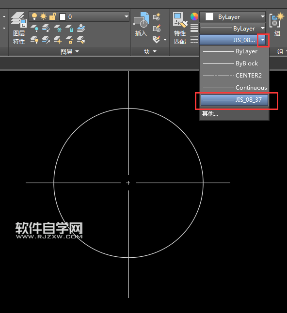 CAD圓心標記怎么用快捷鍵創(chuàng)建