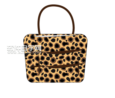 ai怎么設(shè)計(jì)豹紋手提包