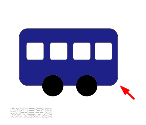 ai怎么畫客車小圖標