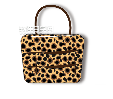 ai怎么設(shè)計(jì)豹紋手提包