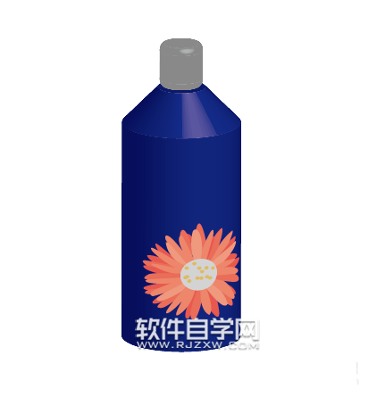 AI怎么設計立體酒瓶