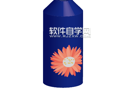 AI怎么設計立體酒瓶